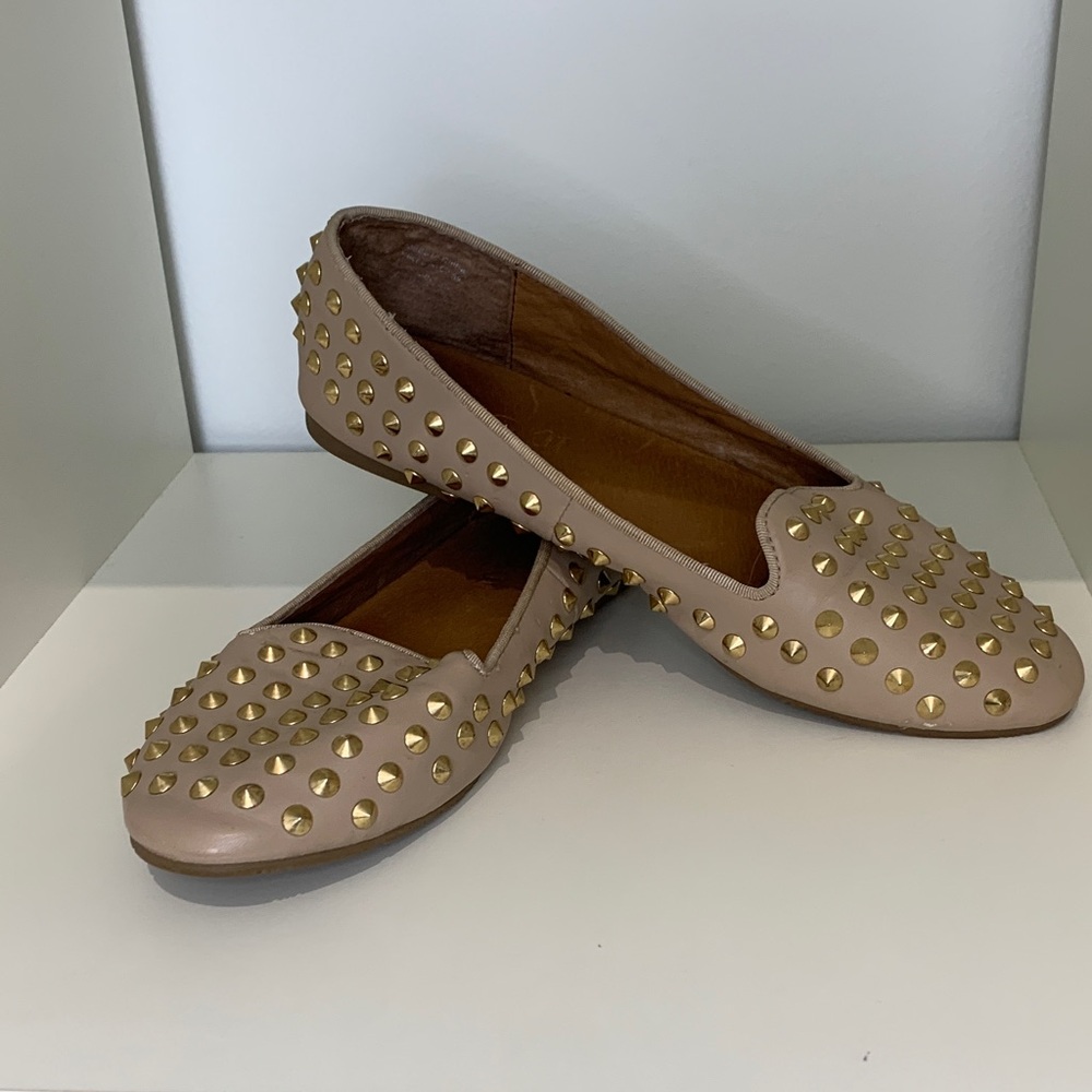 Aldo leather flats 8